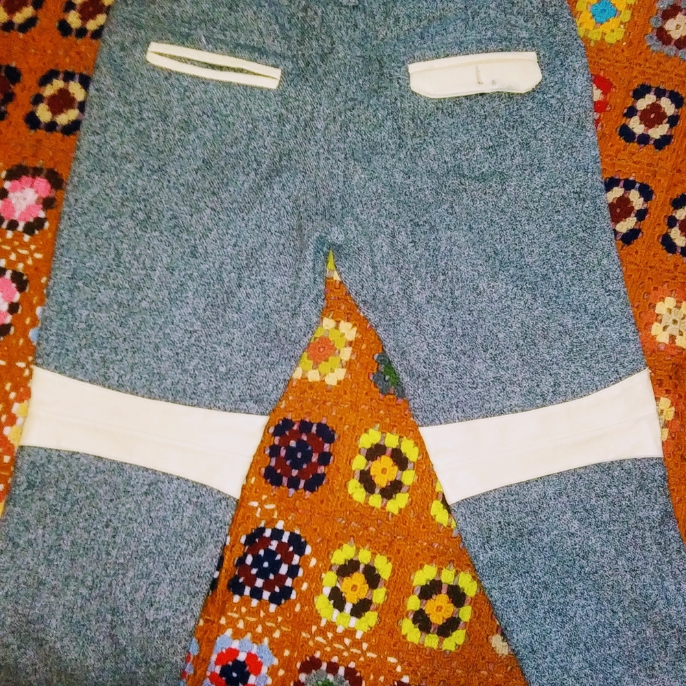 ⚡SALE! •¥°Pink×Dolphin°¥• Men's gray tweed bottoms
